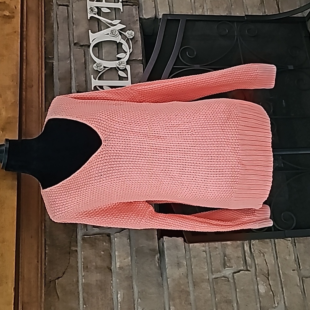 Coral sweater